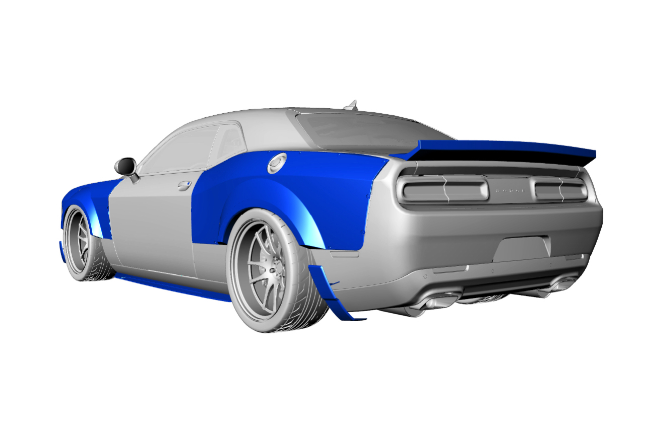 EDGE CUSTOMS Dodge Challenger R